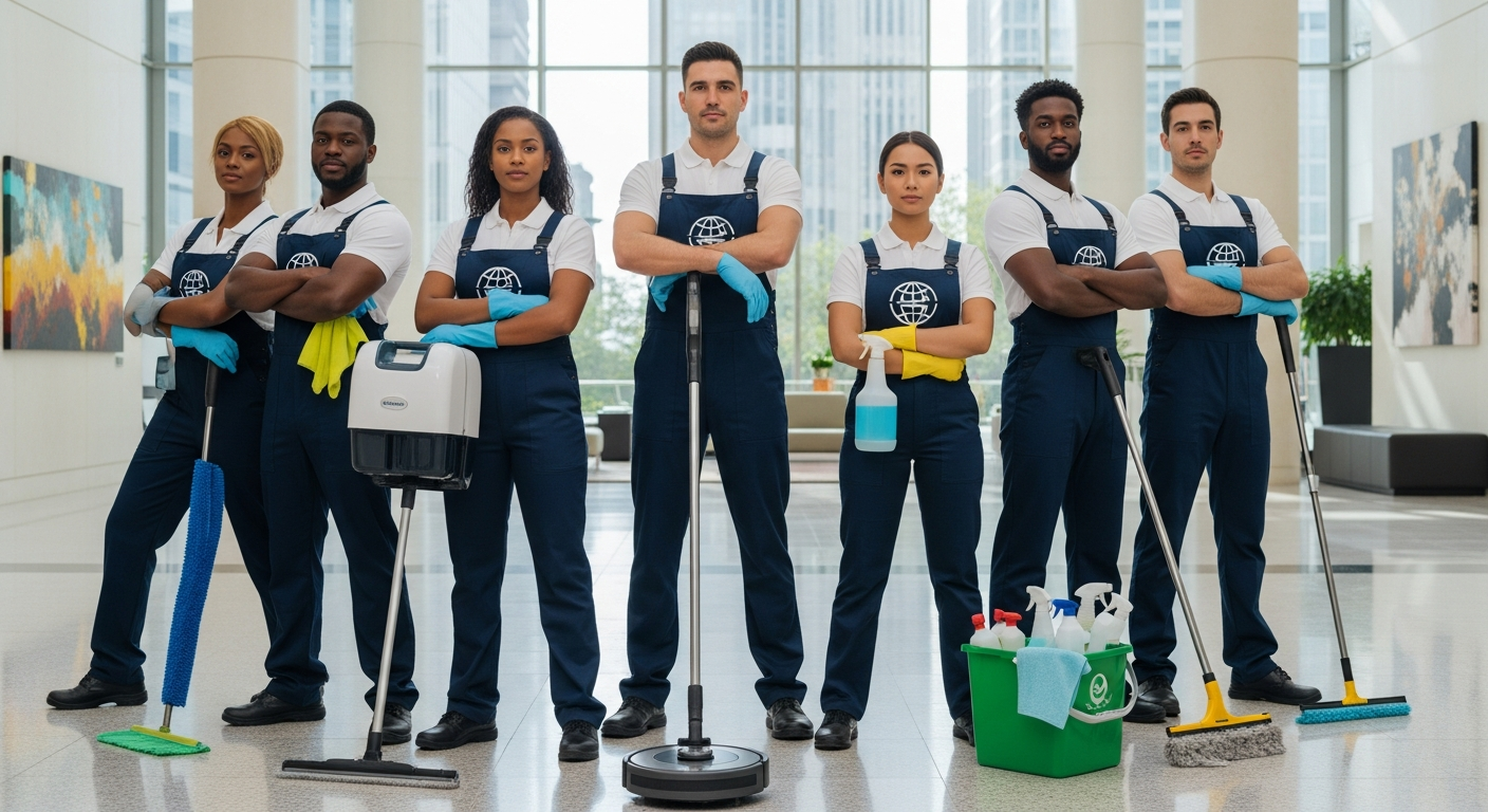 Professional Cleaning Team